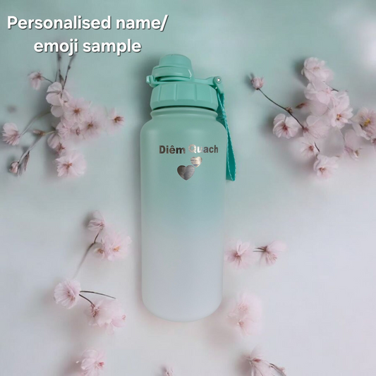 Personalised Wave Crest and Sea & Sky – 22 oz/650 ml Double Wall Vacuum Insulated Stainless Steel Water Bottle