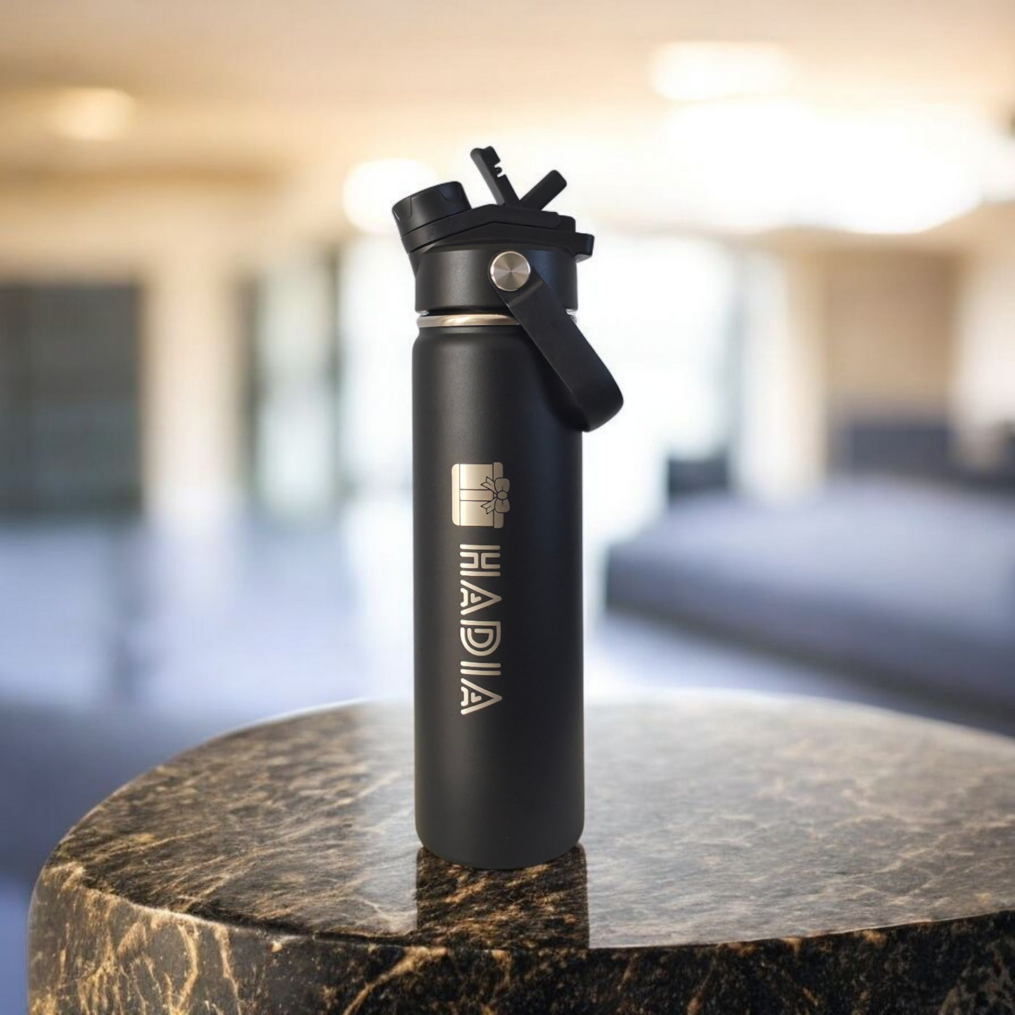 Two-in-One Flip & Sip 22 oz Double Wall Insulated Stainless Steel Water Bottle Hadia Online Shopping