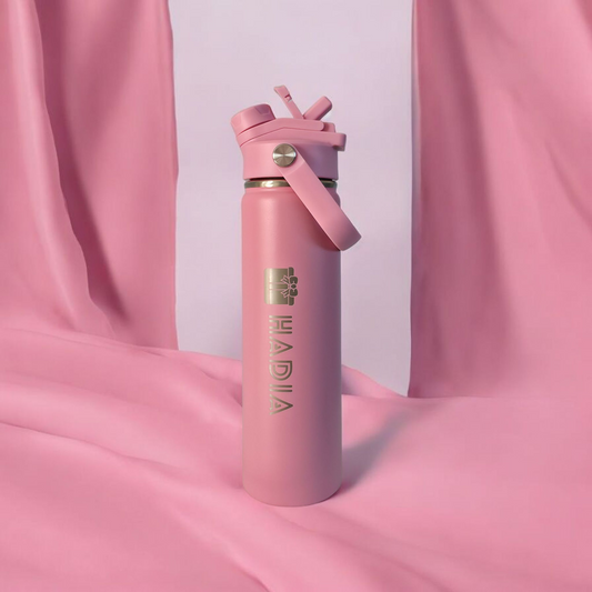 Two-in-One Flip & Sip 22 oz Double Wall Insulated Stainless Steel Water Bottle