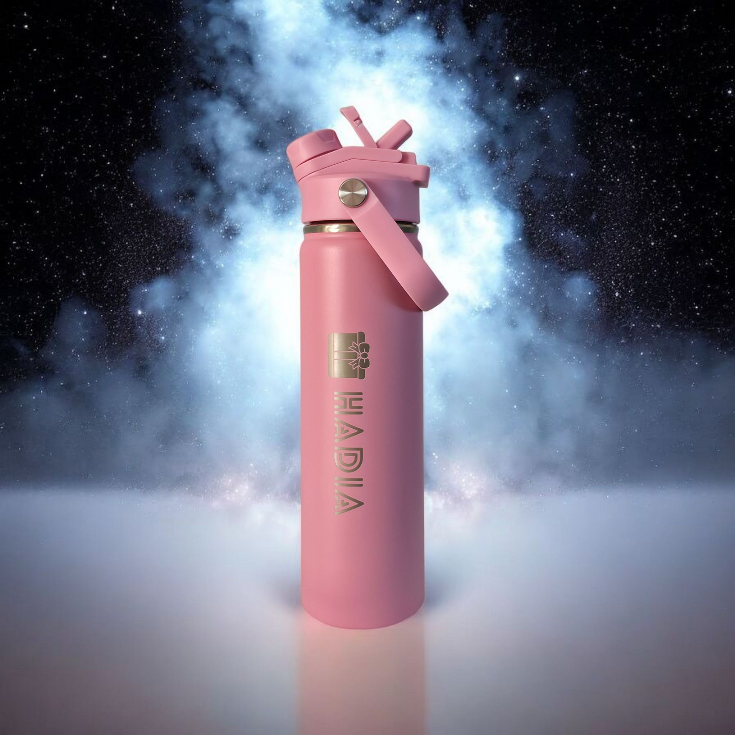 Two-in-One Flip & Sip 22 oz Double Wall Insulated Stainless Steel Water Bottle Hadia Online Shopping