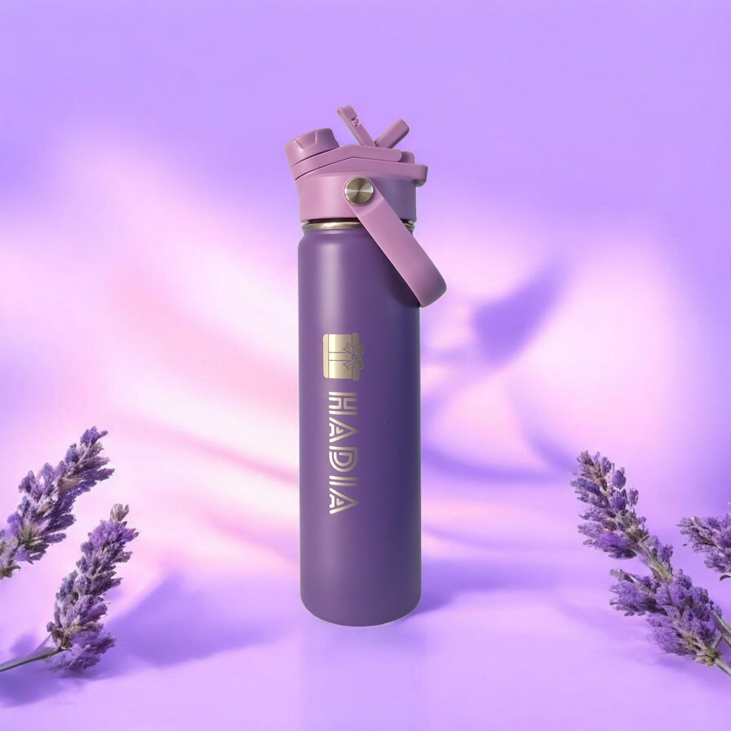 Two-in-One Flip & Sip 22 oz Double Wall Insulated Stainless Steel Water Bottle Hadia Online Shopping